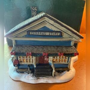 Vintage Lang & Wise General Store Village Four Seasons John Sloane 1997 Collecti